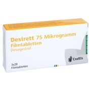Desirett 75 Mikrogramm Filmtabletten 3X28 St