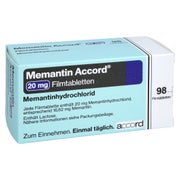 Memantin Accord 20 mg Filmtabletten 98 St