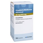 Sitagliptin/metformin Axiromed 50mg/850m 196 St