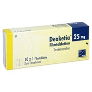 Dexketia 25 mg Filmtabletten 10 St