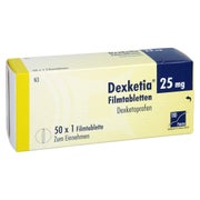 Dexketia 25 mg Filmtabletten 50 St