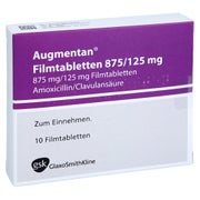 Augmentan Filmtabletten 875/125 mg 10 St
