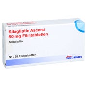 Sitagliptin Ascend 50 Mg Filmtabletten 28 St