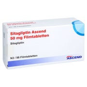 Sitagliptin Ascend 50 Mg Filmtabletten 98 St