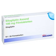 Sitagliptin Ascend 100 Mg Filmtabletten 28 St