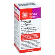 Feryxa 50 Mg Eisen/ml Inj.-/inf.-dispers.500mg 1X10 ml