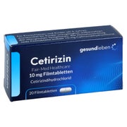 Produktabbildung: Cetirizin Fair-med Healthcare 10 mg Film 20 St
