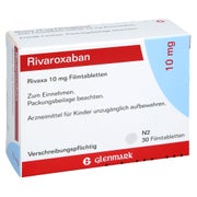 Rivaxa 10 Mg Filmtabletten 30 St