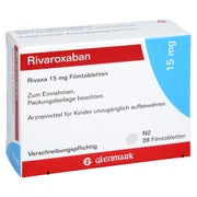 Rivaxa 15 Mg Filmtabletten 28 St