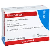 Rivaxa 20 Mg Filmtabletten 10 St