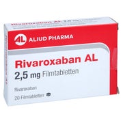Rivaroxaban Al 2,5 Mg Filmtabletten 20 St