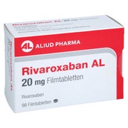 Rivaroxaban Al 20 Mg Filmtabletten 98 St
