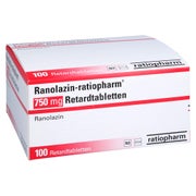 Ranolazin-ratiopharm 750 Mg Retardtabletten 100 St