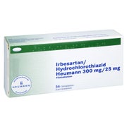 Irbesartan/hydrochlorothiazid Heumann 300/25mg 56 St