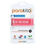 Para Kito Mückenschutz Armband Erw.fuchsia 1 St
