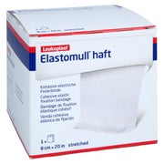 Elastomull haft 8 cmx20 m Fixierbinde 1 St
