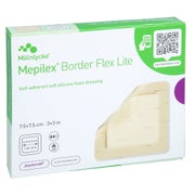 Mepilex Border Flex Lite Schaumverband 7,5x7,5 Cm 5 St