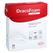 Dracofoam Easyfix Schaumstoff Wundauflage 5x5 Cm 10 St