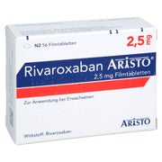 Rivaroxaban Aristo 2,5 Mg Filmtabletten 56 St