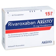 Rivaroxaban Aristo 15 Mg Filmtabletten 42 St