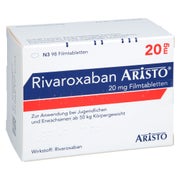 Rivaroxaban Aristo 20 Mg Filmtabletten 98 St