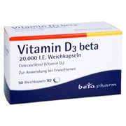 Vitamin D3 Beta 20.000 I.e. Weichkapseln 50 St