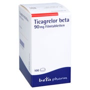 Ticagrelor Beta 90 Mg Filmtabletten 100 St