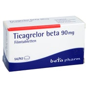 Ticagrelor Beta 90 Mg Filmtabletten 56 St
