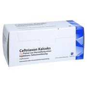 Ceftriaxon Kalceks 2 G Plv.z.her.e.inj.o.inf.-lsg. 10 St