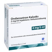Ondansetron Kalceks 2 Mg/ml 4mg Inj.-/inf.-l.amp. 10X2 ml