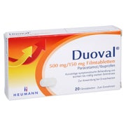 Duoval 500 Mg/150 Mg Filmtabletten 20 St