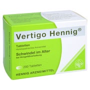Produktabbildung: Vertigo Hennig Tabletten 200 St