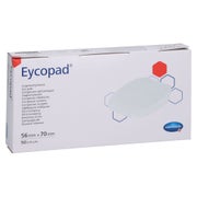 Eycopad Augenkompressen 56x70 mm unsteri 50 St