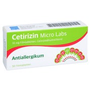 Cetirizin Micro Labs 10 Mg Filmtabletten 50 St