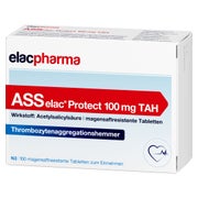 Ass Elac Protect 100 Mg Tah Magensaftres.tabletten 100 St