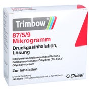 Trimbow 87 µg/5 µg/9 µg 120 Hub Druckgasinhalation 2 St