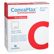 Convamax Superabsorber Nicht Adhäsiv 10x10 Cm 10 St
