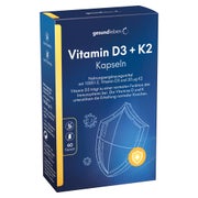 Gesund Leben Vitamin D3+k2 Weichkapseln 60 St