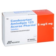 Candesartan/amlodipin 123 Acurae Pharma 8 Mg/5 Mg 98 St