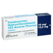 Candesartan/hct 123 Acurae Pharma 16mg/12,5mg Tab. 28 St