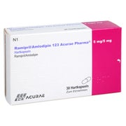 Ramipril/amlodipin 123 Acurae Pharma 5mg/5mg Hkp 30 St