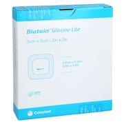 Biatain Silicone Lite Schaumverband 5x5 Cm 5 St
