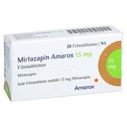 Mirtazapin Amarox 15 Mg Filmtabletten 20 St