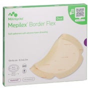 Mepilex Border Flex Schaumverb.haft.13x16 Cm Oval 5 St