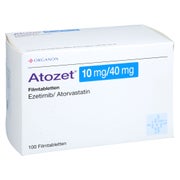 Atozet 10 Mg/40 Mg Filmtabletten 100 St