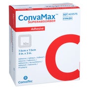 Convamax Superabsorber Adhäsiv 7,5x7,5 Cm 10 St