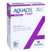 Aquacel Foam Nicht Adhäsiv 5x5 Cm Verband 10 St