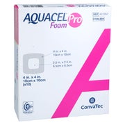 Aquacel Foam Pro 10x10 Cm Hydrofiber Schaumverband 10 St