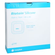 Biatain Silicone Schaumverband 10x10 Cm 10 St