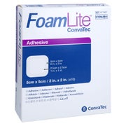 Foam Lite Convatec Adhäsiv Pu-schaumverb.5x5 Cm 10 St